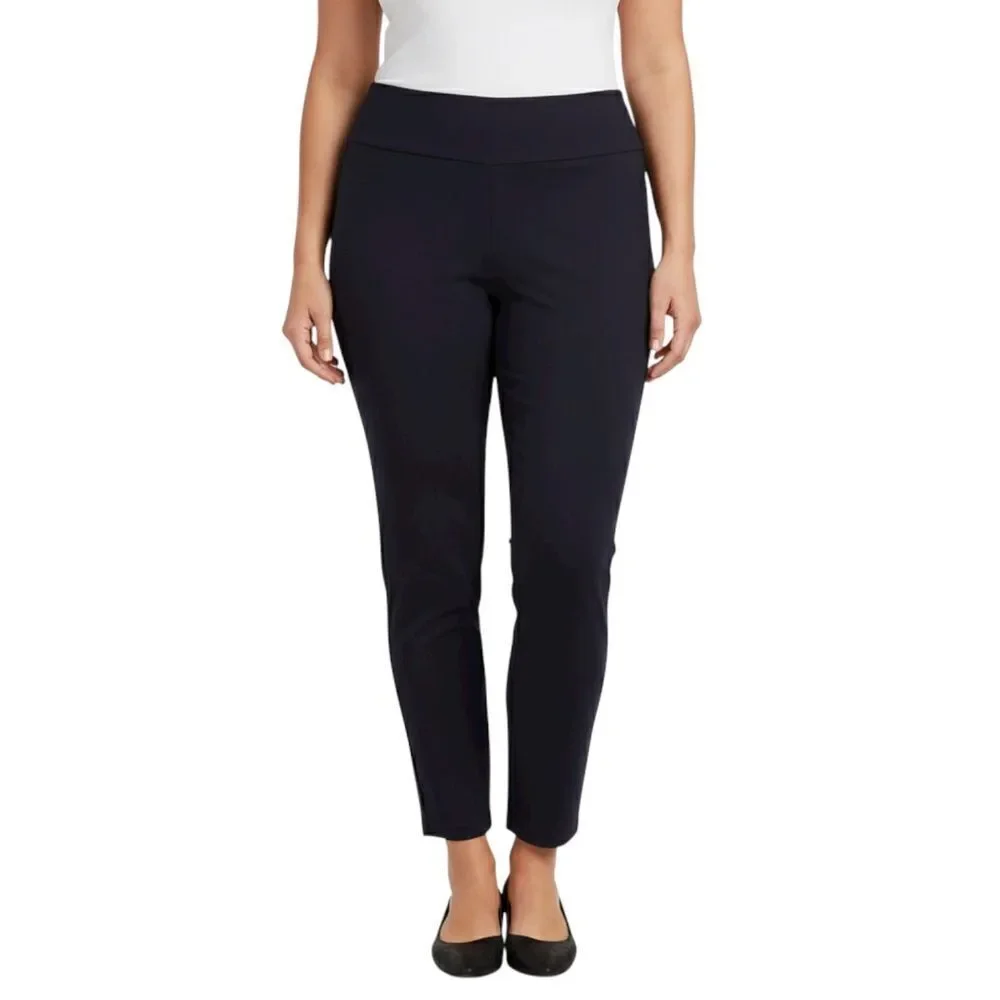Tommy Hilfiger Navy Blue Pull on Cropped Pants